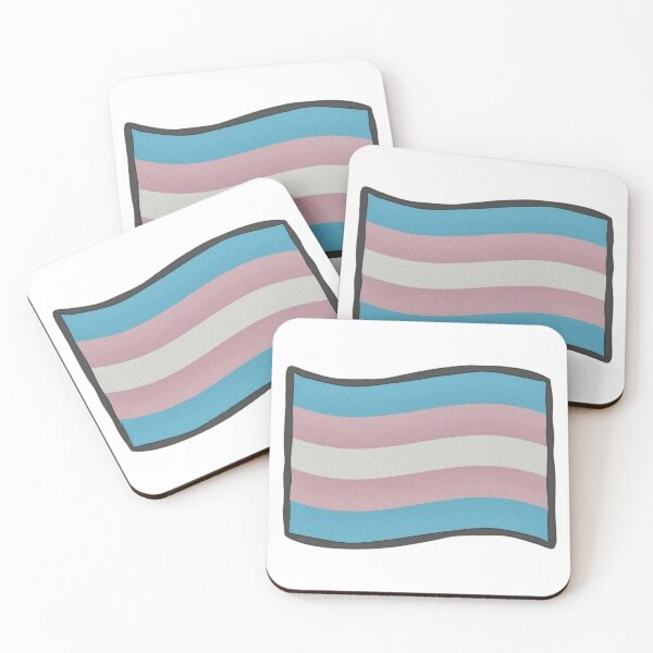 Artikelvorschau, Trans Flag entworfen und verkauft von Kawaii-4-You.