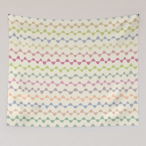 Item preview, Wavy Pattern Multicoloured designed and sold by FAROSSTUDIO.