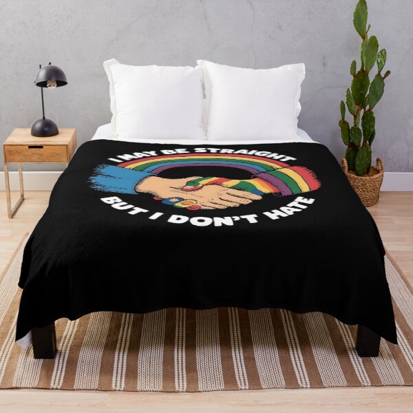 Item preview, Straight Ally Gay Pride Support Rainbow Design designed and sold by edesignprints.