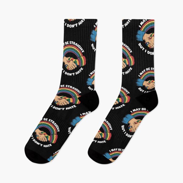 Item preview, Straight Ally Gay Pride Support Rainbow Design designed and sold by edesignprints.
