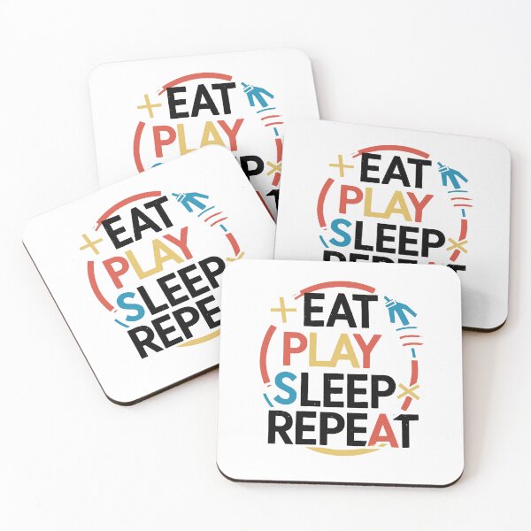 Item preview, eat-play-sleep-repeat designed and sold by GFORCE_SHOP.