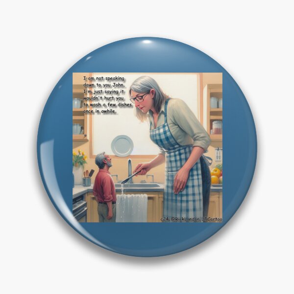 Item preview, Wife: Would You At Least Wash One Dish?  designed and sold by Rick London Gifts.