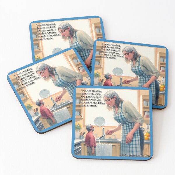 Item preview, Wife: Would You At Least Wash One Dish?  designed and sold by Rick London Gifts.