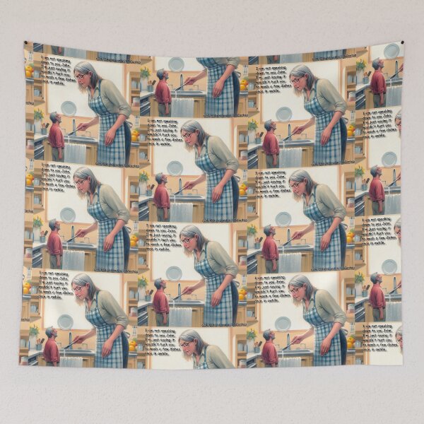 Item preview, Wife: Would You At Least Wash One Dish?  designed and sold by Rick London Gifts.