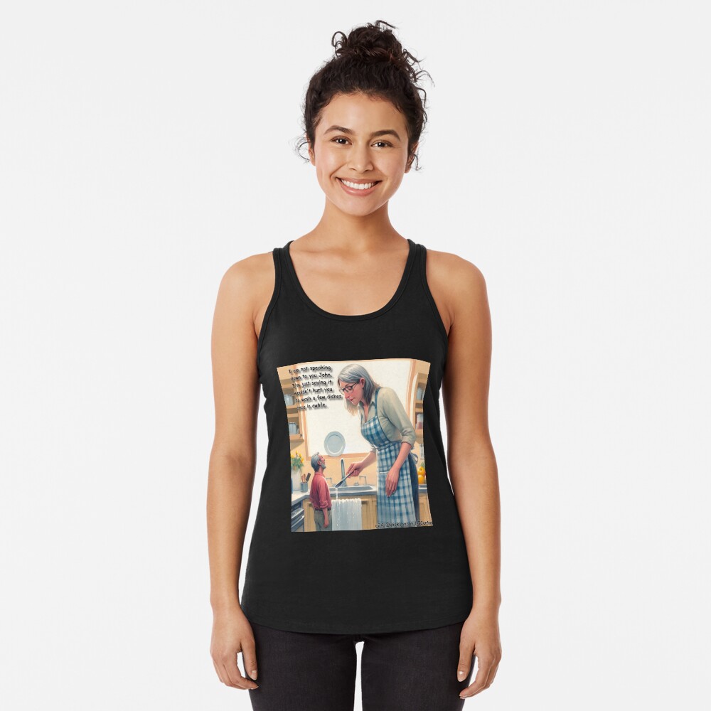 Item preview, Racerback Tank Top designed and sold by ltcartoons.