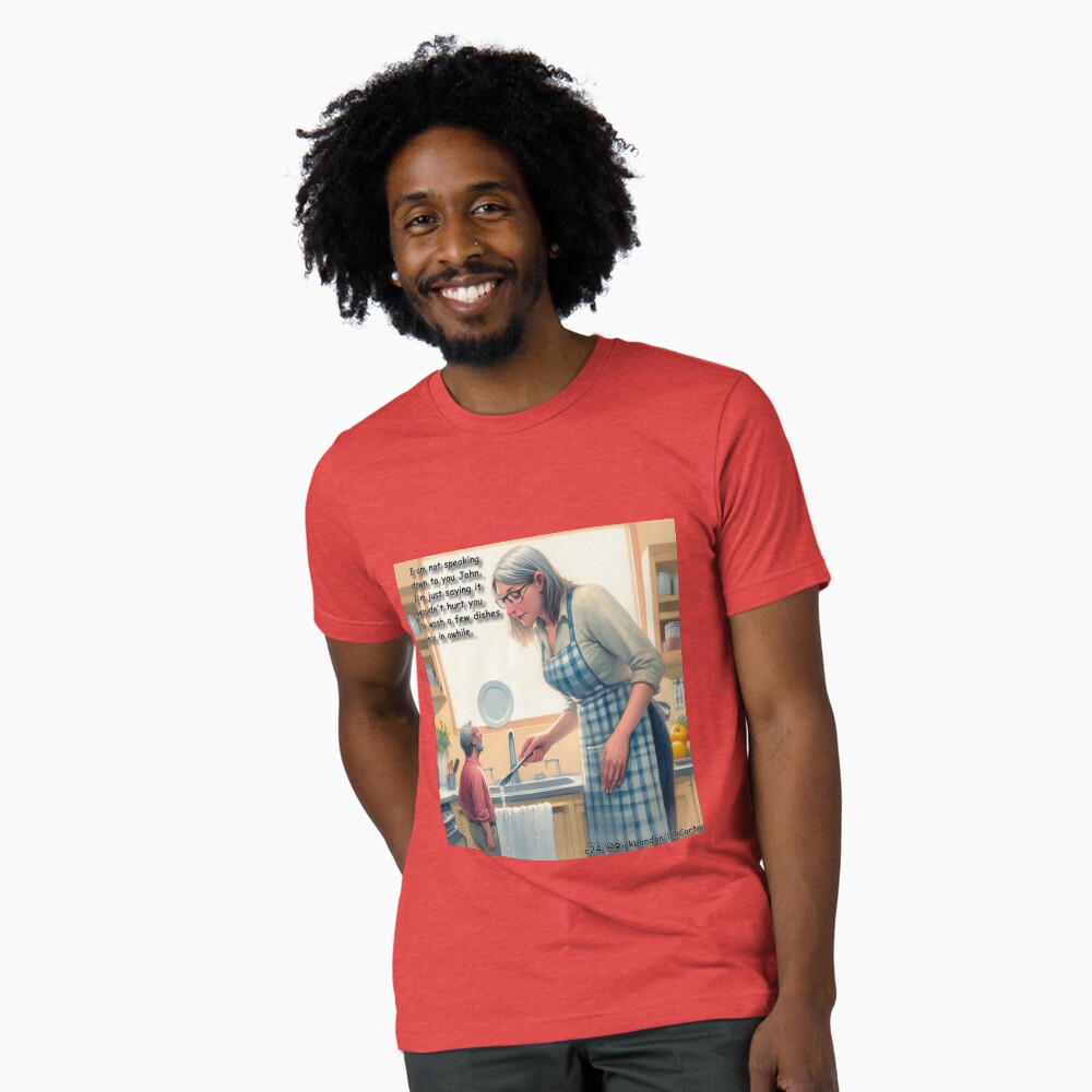 Item preview, Tri-blend T-Shirt designed and sold by ltcartoons.