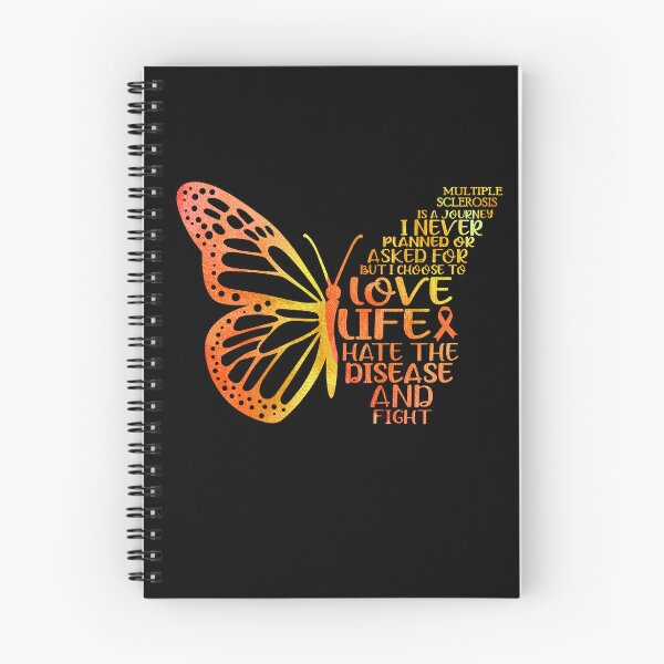 Item preview, Multiple Sclerosis is a journey I NEVER planned or asked for but i choose to LIVE LIFE hate the disease and FIGHT designed and sold by KatMercerr.