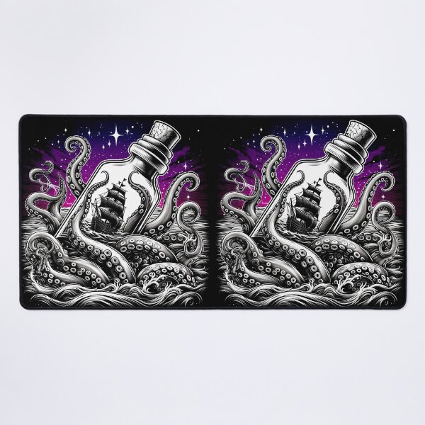 Item preview, Devilfish: Kraken the Bottle designed and sold by MisterMischief.