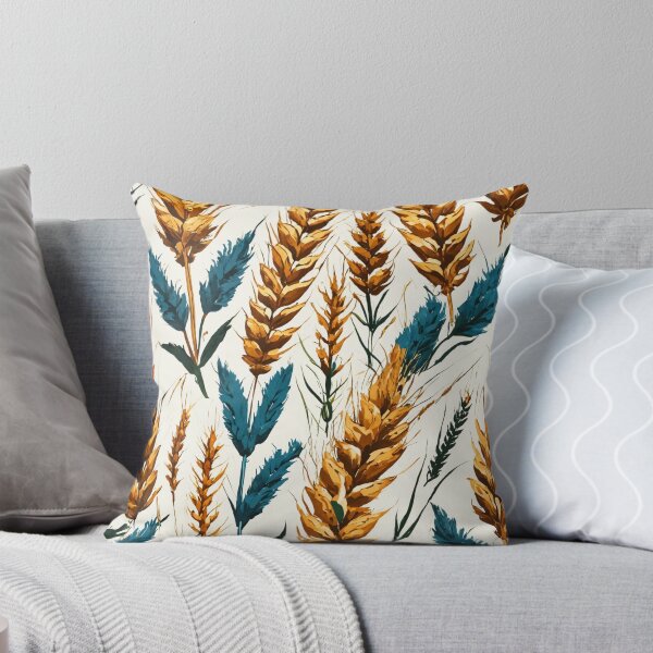 Item preview, Wheat Floral Pattern designed and sold by DesignsbySimons.