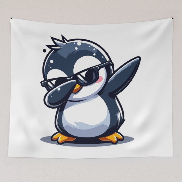 Item preview, Chill Penguin - Dabbing Coolness designed and sold by Designowner.