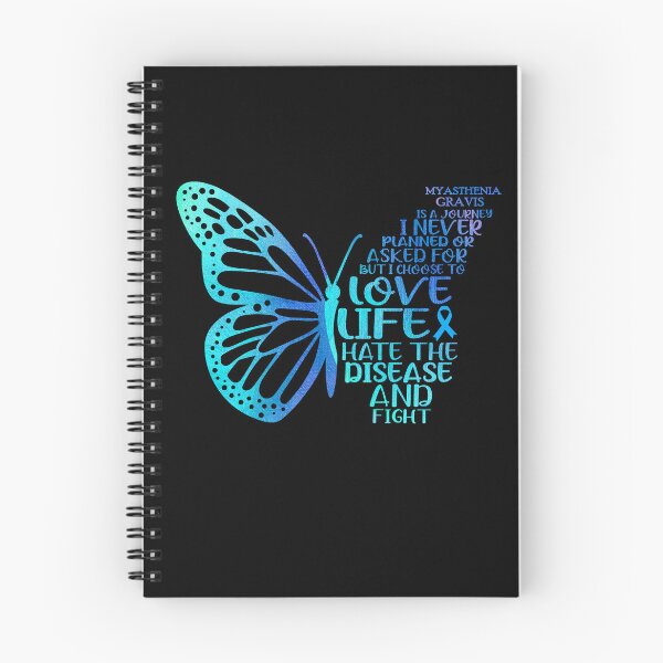 Item preview, Myasthenia Gravis is a journey I NEVER planned or asked for but i choose to LIVE LIFE hate the disease and FIGHT designed and sold by KatMercerr.