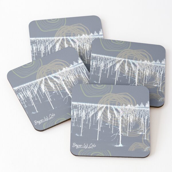 Item preview, Forest Spirals Blue & Grey designed and sold by Bryan W. Cole.