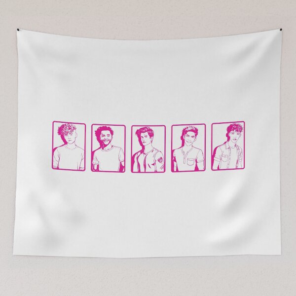 Item preview, August Moon Band Cartoon Pink designed and sold by baranskini.