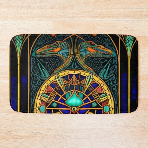 Item preview, Abstract Ancient Egyptian Crockodile Art  designed and sold by TheDarkWardrobe.
