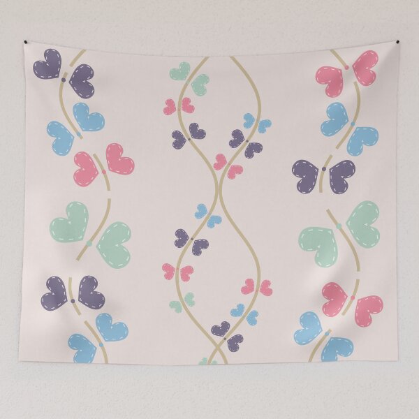 Item preview, Playful Stripe Hearts designed and sold by ArtFisher.