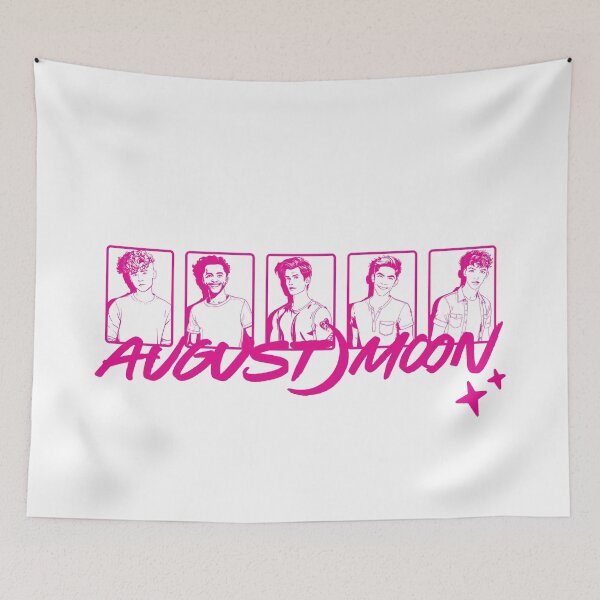 Item preview, August Moon Band Cartoon Pink  designed and sold by baranskini.