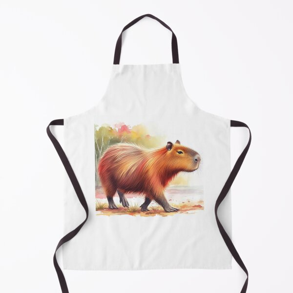 Item preview, "Enchanted Capybara: Beauty and Tranquility of Brazilian Wildlife" designed and sold by gabertoni.