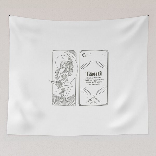 Item preview, Meteorite Collector "Observed Fall: Tauti" Meteorite T-Shirt designed and sold by MeteorFactory.