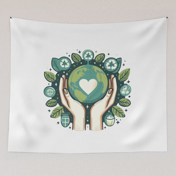 Item preview, Protect Our Planet: Love the Earth Eco-Friendly Design | Environmental Awareness designed and sold by litchick1977.