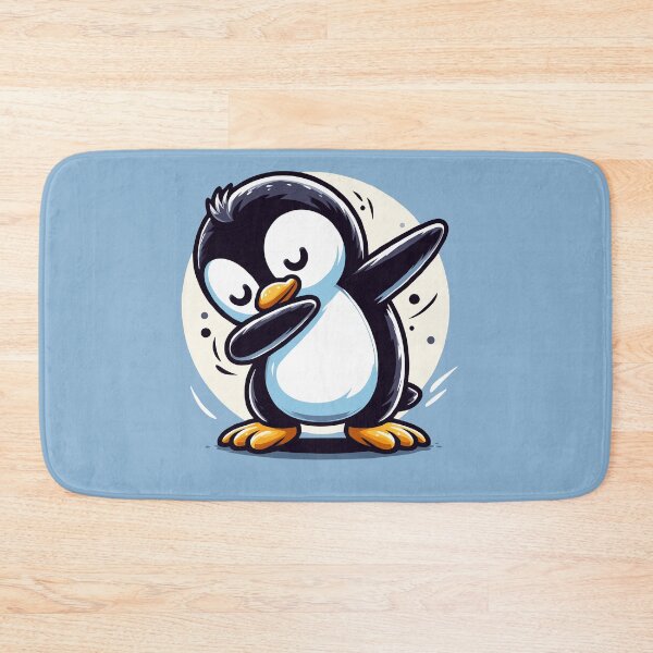Item preview, Dabbing Penguin - Whimsical Winter Dance designed and sold by Designowner.
