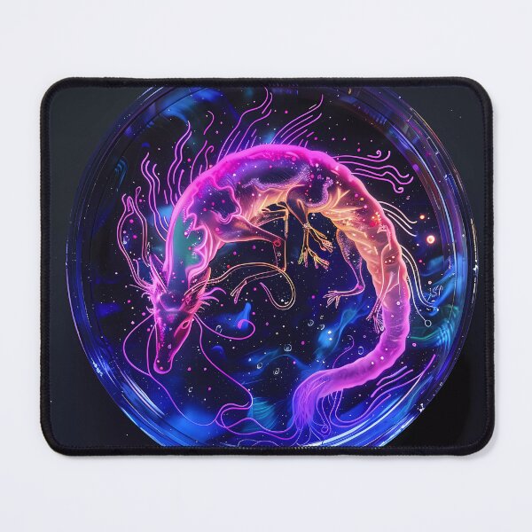 Item preview, “Neon Dragon of the Milky Way” designed and sold by Art-Vortex-fr.