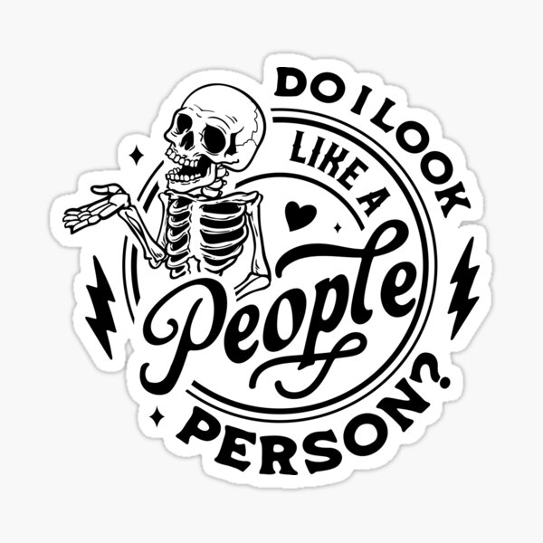 Vista previa del artículo con la obra «como una persona de gente», diseñado y vendido por astromonkey.