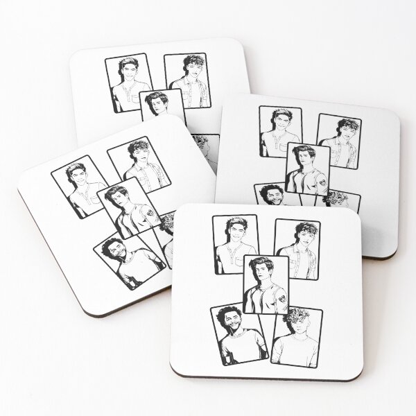 Item preview, August Moon Band Members Black and White designed and sold by baranskini.