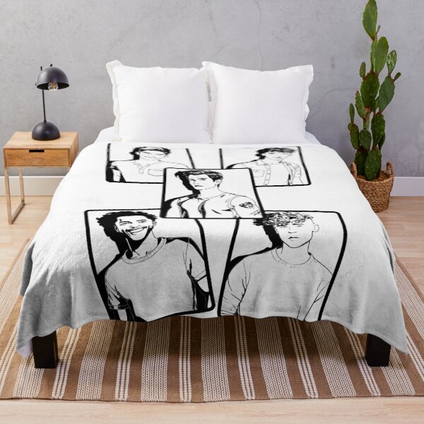 Item preview, August Moon Band Members Black and White designed and sold by baranskini.