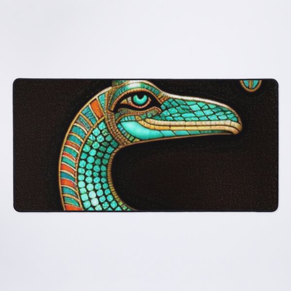 Item preview, Abstract Ancient Egyptian Crockodile Art designed and sold by TheDarkWardrobe.