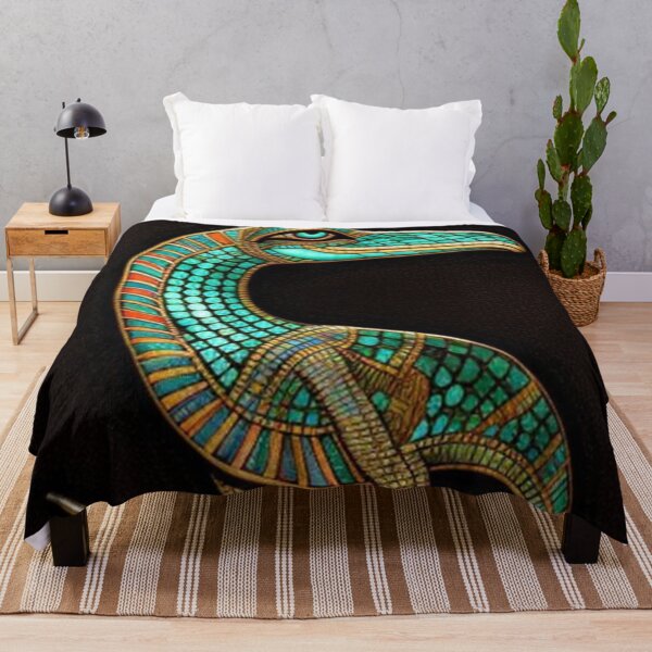 Item preview, Abstract Ancient Egyptian Crockodile Art  designed and sold by TheDarkWardrobe.