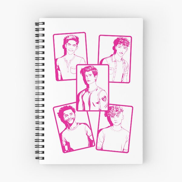 Item preview, August Moon Band Members Pink and White designed and sold by baranskini.