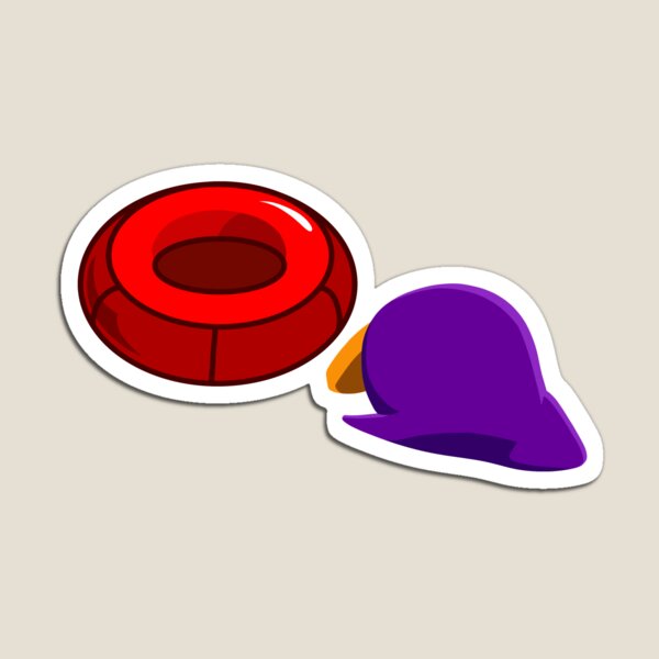 Item preview, Club Penguin Sled Tumble (Dark Purple) designed and sold by LovelyBirb.