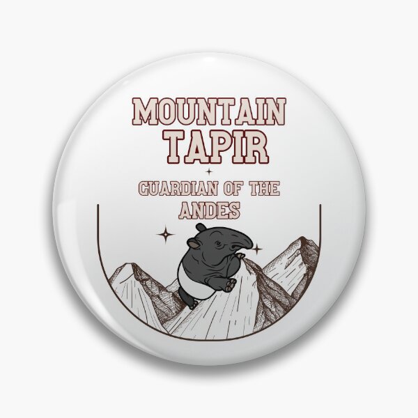 Item preview, Mountain Tapir designed and sold by Tienda-Vane.