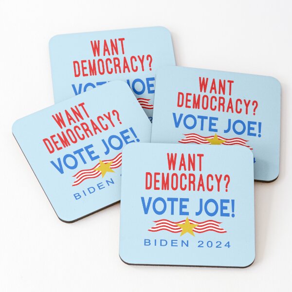 Item preview,  WANT DEMOCRACY? VOTE JOE Biden 2024 designed and sold by LoveAndDefiance.