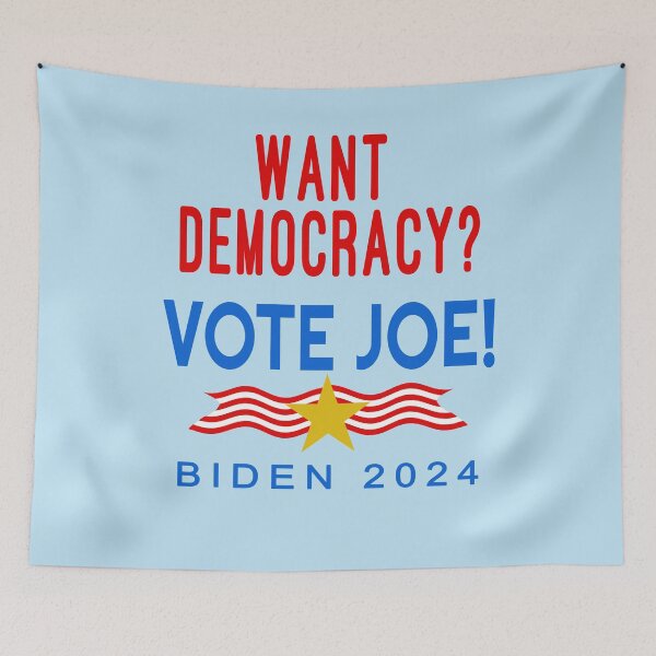 Item preview,  WANT DEMOCRACY? VOTE JOE Biden 2024 designed and sold by LoveAndDefiance.
