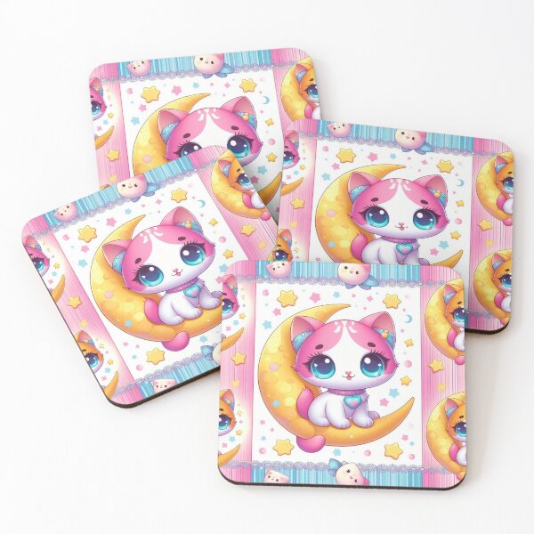 Item preview, Enchanting Feline Whimsies: Luna-fied Cuteness Galore! designed and sold by Aitrob.