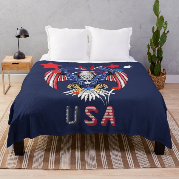 Item preview, The stars and bold eagle in red, white, and blue - symbols of strength, courage, freedom, and immortality designed and sold by AmazingHisLove.