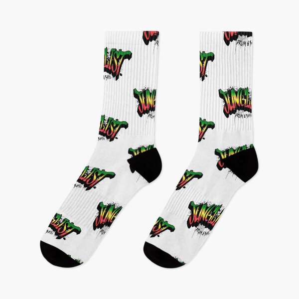 Item preview, JUNGLIST - Graffiti Spray Paint (black/red/gold/green)  designed and sold by Discothreadz.