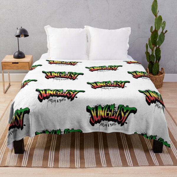 Item preview, JUNGLIST - Graffiti Spray Paint (black/red/gold/green)  designed and sold by Discothreadz.