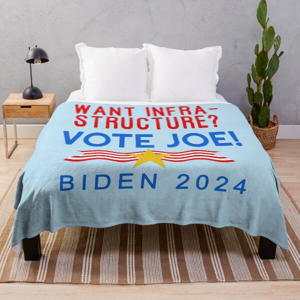 Item preview, WANT INFRASTRUCTURE? VOTE JOE Biden 2024 designed and sold by LoveAndDefiance.