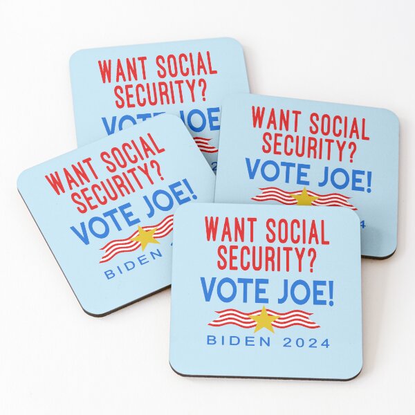 Item preview,  WANT SOCIAL SECURITY? VOTE JOE Biden 2024 designed and sold by LoveAndDefiance.