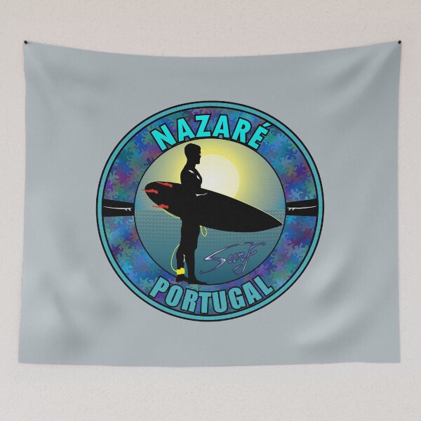 Item preview, Nazaré Portugal surfer designed and sold by studioss76.