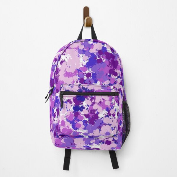 Item preview, Pink and Purple dots Abstract Art designed and sold by Fantacaroo Designs.
