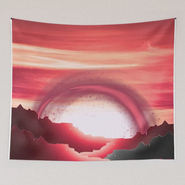 Item preview, CarrotBaskett Sunset Banner Custom Art designed and sold by CarrotBaskett.