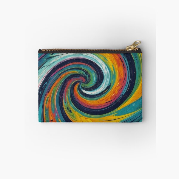 Item preview, Soothing Colors Swirl Blue Orange designed and sold by SassyArtistry.