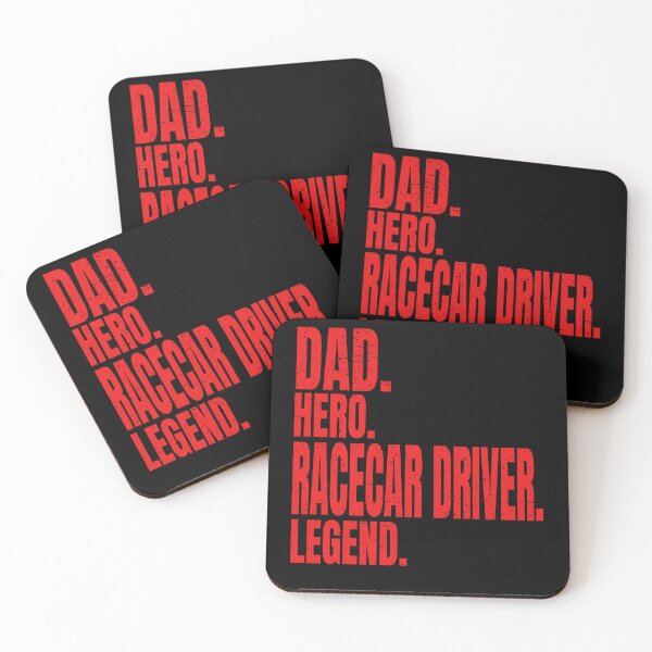 Item preview, Dad. Hero. Racecar Driver. Legend. The Man The Minth Racer Race Car Racing Father Daddy Racer Motorsports Street Racing Drag Racing Car Racing designed and sold by CarantinedChaos.