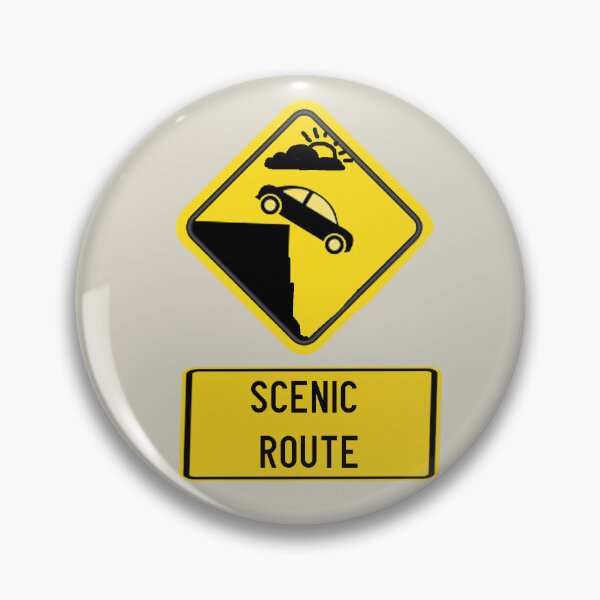 Item preview,  SIGNS OF THE TIMES   SCENIC ROUTE designed and sold by THE AMERICAN TEEVANGELIST.