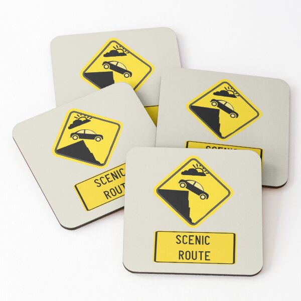 Item preview,  SIGNS OF THE TIMES   SCENIC ROUTE designed and sold by THE AMERICAN TEEVANGELIST.