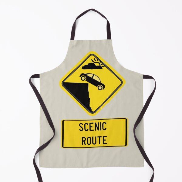 Item preview,  SIGNS OF THE TIMES   SCENIC ROUTE designed and sold by THE AMERICAN TEEVANGELIST.