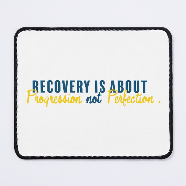 Item preview, Recovery is Progression, Not Perfection designed and sold by RICARES.